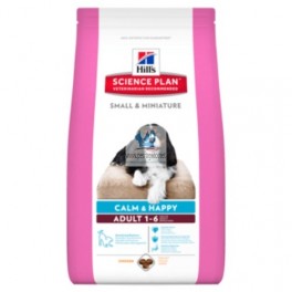 Hills Canine ADULT R Pequeñas CALM HAPPY 1.5 Kg Pienso para Perros