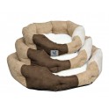 CUNA AMY Marron y Blanca Camas para perros y Gatos