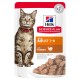 Hills Feline ADULT BOCADITOS SALSA 12 BOLSAS 85 g Comida para Gatos