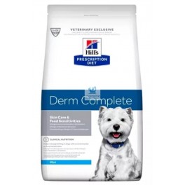 Hills Canine DERM COMPLETE MINI Skin Care Adult Pienso para Perros