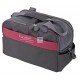 BOLSO DE VIAJE NEGRO ROJO 44x20x27 cm Transporte para perros