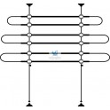 REJA SEGURIDAD COMPLETA COCHE 85-140 cm Transporte de Perros