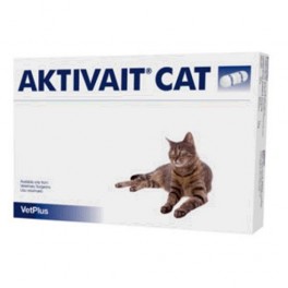 AKTIVAIT GATOS 60 CAPSULAS Complemento para Sistema Nervioso Gatos