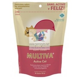 MULTIVA ACTIVE CAT CHEWS 45 Unidades Suplementos Gatos