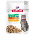 Hills Feline Adult PERFECT WEIGHT POUCH 12x85 g Comida para Gatos