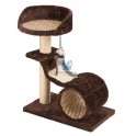 RASCADOR SAFARI AIR 49x30x61 cm MARRON Juguete para Gatos