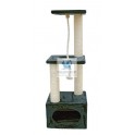 RASCADOR PLATIN PRO 37x37x109 cm Juguete para Gatos
