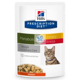 Hills Feline METABOLIC + URINARY STRESS 12 x 85 g Comida para Gatos