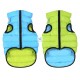 CHAQUETA AIRYVEST REVERSIBLE AZUL-VERDE Varias Tallas Ropa para Perros